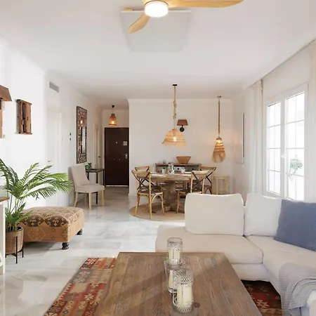 Banus - Banus - Nueva Andalucia - Aldea Blanca Complex - Premium 2br - 2ba - Double Outdoor Terrace - Stunning Sea Views - S Pool - Walk To Centro Plaza Shopping - Ideal For Families *
